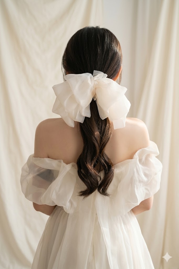 The Organza Bow Pin