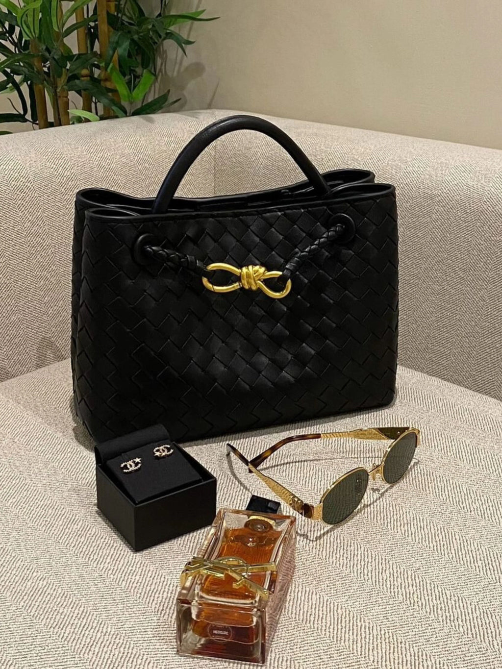 Evangeline Woven Bag Small