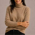Women's Classic Knit Turtleneck Sweater