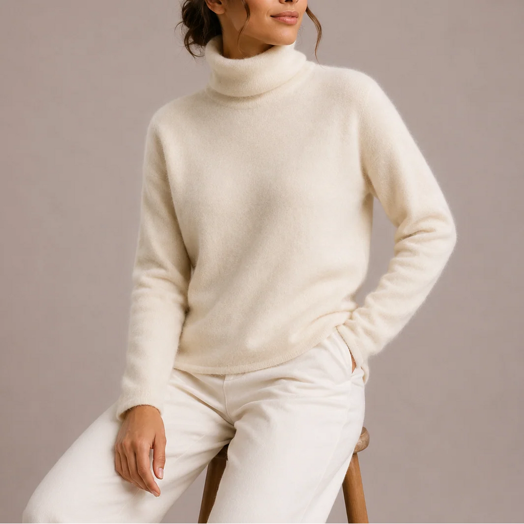 Women's Classic Knit Turtleneck Sweater