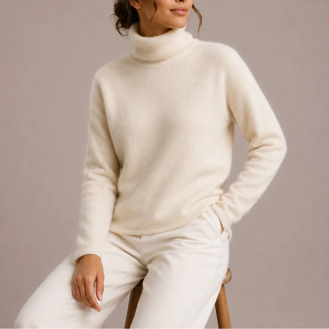 Women's Classic Knit Turtleneck Sweater