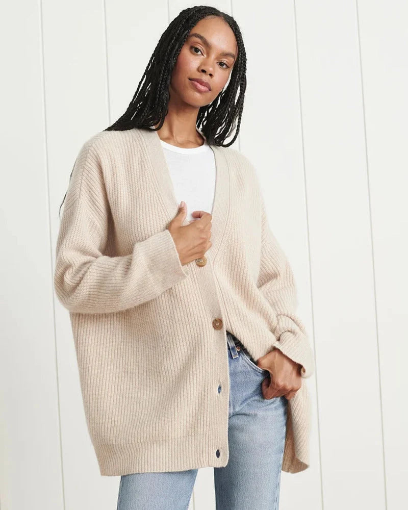 Women's Oversized Soft Knit Cardigan