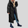 Women's Oversized Hood Long Puffer Coat