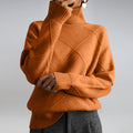 Women's Oversized Turtleneck Sweater