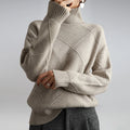 Women's Oversized Turtleneck Sweater
