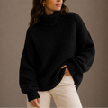Women's Chunky Knit Turtleneck Sweater