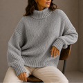 Women's Chunky Knit Turtleneck Sweater