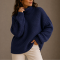 Women's Chunky Knit Turtleneck Sweater