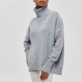 Women's Knitted Turtleneck Sweater