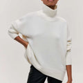 Women's Knitted Turtleneck Sweater