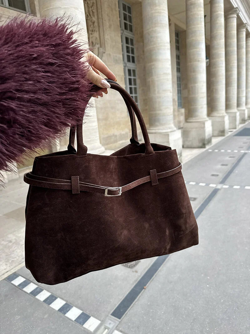 Camille Suede Bag
