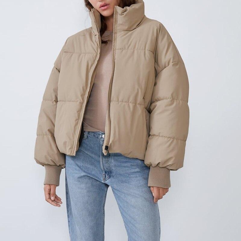 Women's High-Collar Puffer Jacket