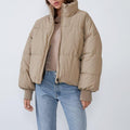 Women's High-Collar Puffer Jacket
