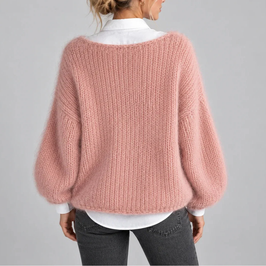 Women's Chunky Knit Oversized Sweater