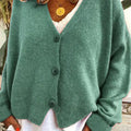 Women's V-Neck Knit Cardigan