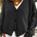 Women's V-Neck Knit Cardigan