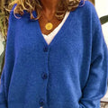 Women's V-Neck Knit Cardigan