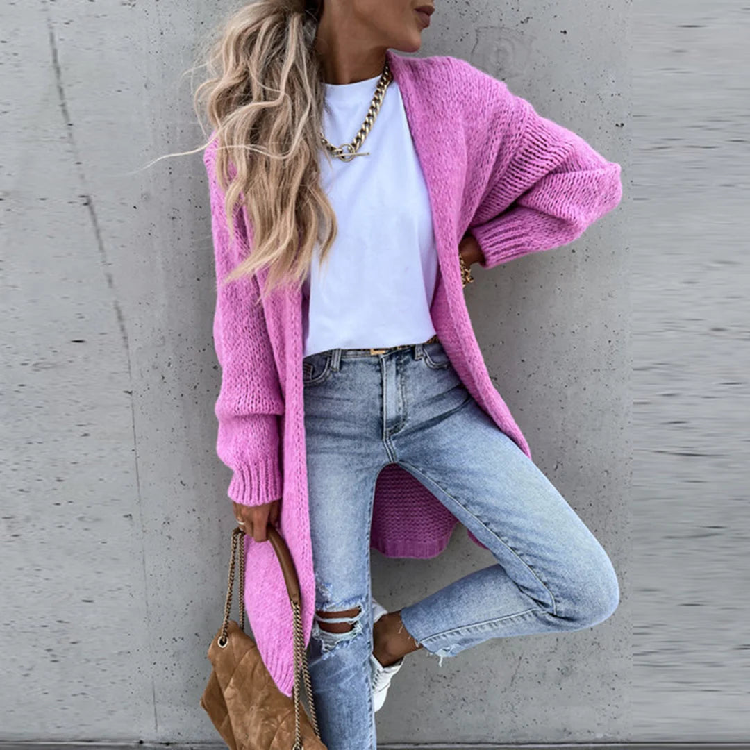 Women's Oversized Long Knit Duster Cardigan