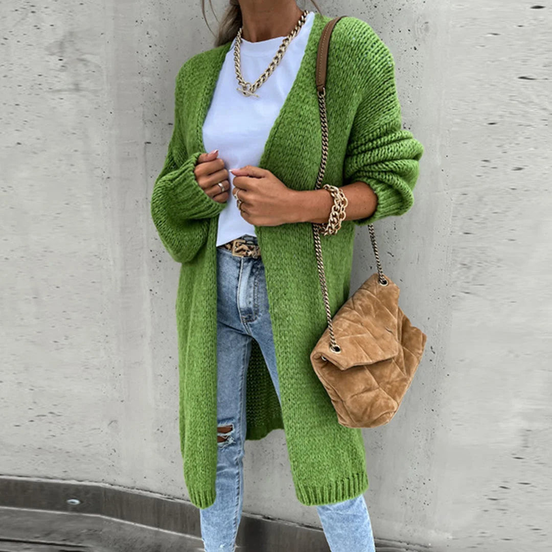 Women's Oversized Long Knit Duster Cardigan