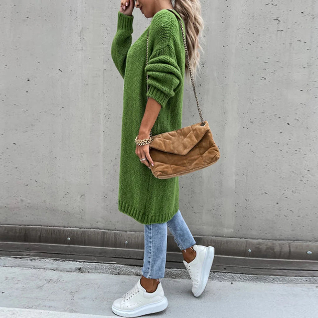 Women's Oversized Long Knit Duster Cardigan