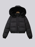 Women's Cropped Down Puffer Jacket