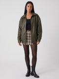 Women's Oversized PU Leather Jacket