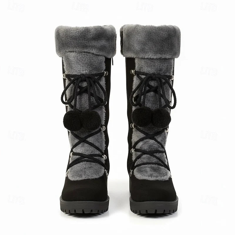 Women's Faux Fur Snow Boots