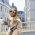 Women's Oversized Button Jacket