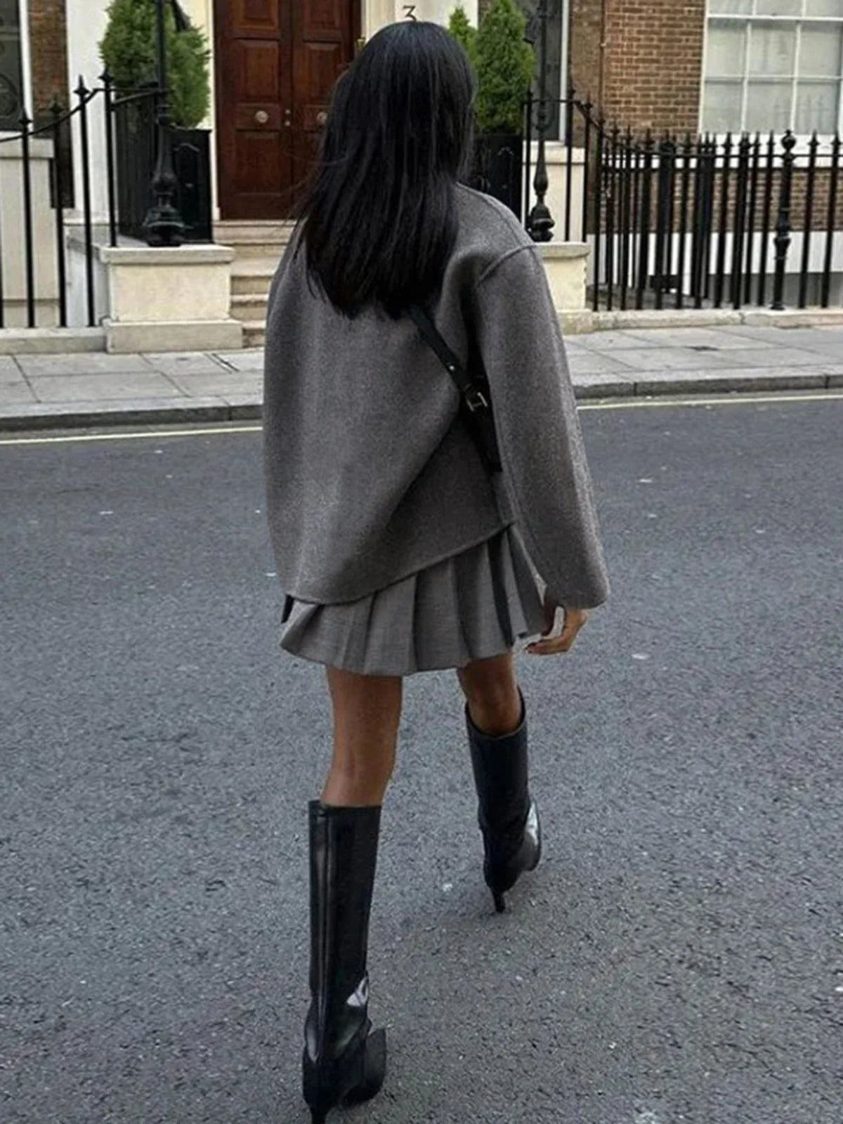 Women's Oversized Button Jacket