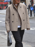 Women's Oversized Button Jacket
