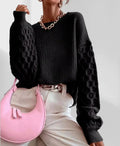Women's Lantern Sleeve Oversized Sweater