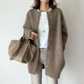 Women's Relaxed Fit Long Knit Cardigan