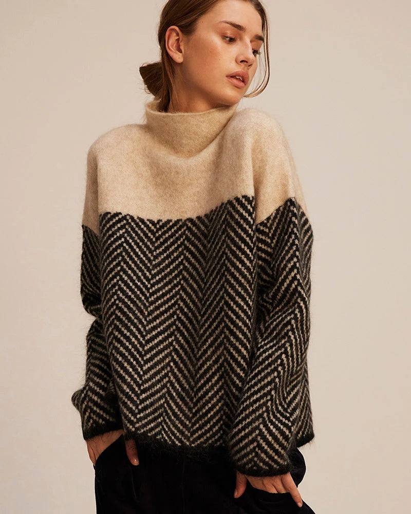 Women's Sustainable Cotton Turtleneck