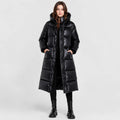 Women's Thickened Long Hooded Puffer Coat
