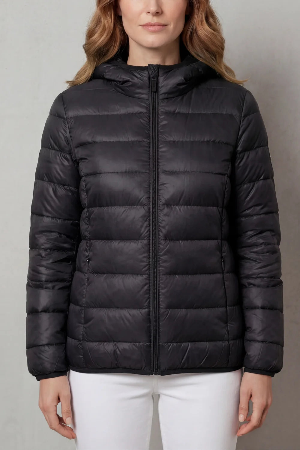 Women's Waterproof Rain Coat with Zip Front