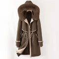 Women's Cozy Lined Parka with Hood
